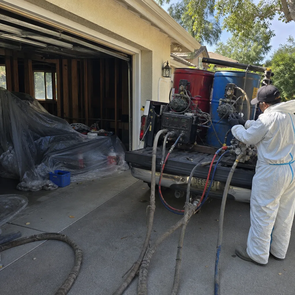 Spray Foam Insulation in Stanton