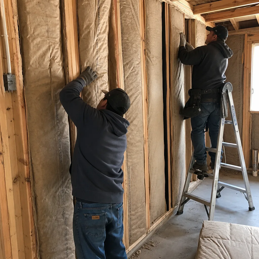Wall Insulation in Stanton